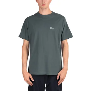 Dime Classic Small Logo T-Shirt (Dunkelgrün)