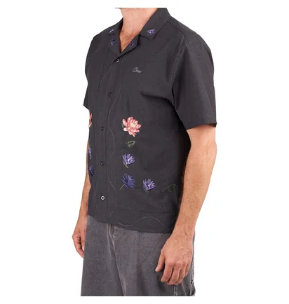 Dime Lotus Button Up SS (Schwarz)
