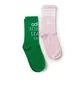 Adidas WMS Vintage Socks 2Pack (Grün / Pink)