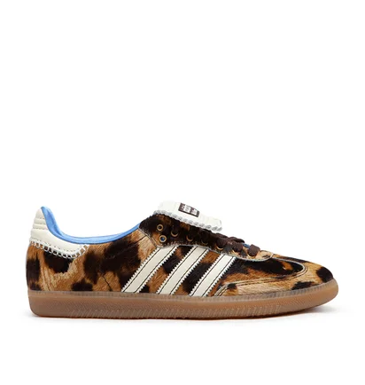 adidas x Wales Bonner Pony Leo Samba (Dunkelbraun / Weiß)