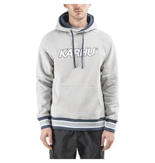 Karhu Contrast Raglan Hoodie (Grau / Blau)