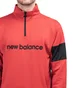 New Balance MT93545 REP Athletics Stadium Pullover (Rot / Schwarz)
