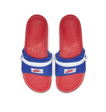 Nike Benassi JDI 'Fanny Pack' (Rot / Blau)