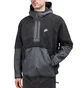 Nike Fleece Anorak (Schwarz)
