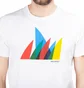 Norse Projects Niels Spinnaker Logo T-Shirt (Weiß)
