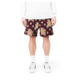 Pleasures Dejavu Floral Shorts (Bordeaux)