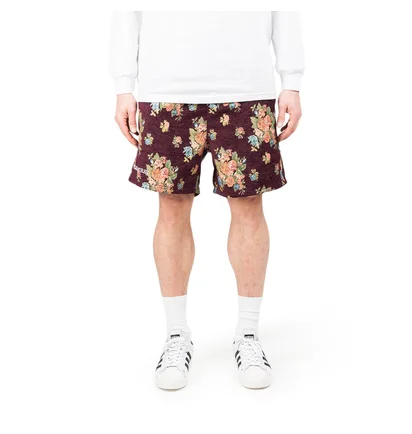 Pleasures Dejavu Floral Shorts (Bordeaux)
