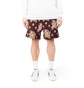 Pleasures Dejavu Floral Shorts (Bordeaux)