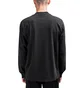 Stüssy Mock Longsleeve Crew (Schwarz)