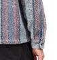 Stüssy Stripe Sherpa Shirt (Blau)