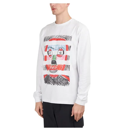 Sex Skateboard Friendly Longsleeve Shirt (Weiß)