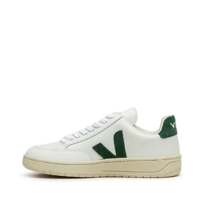 Veja WMNS V-12 Leather (Weiß / Grün)