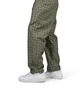 Obey Fubar Pleated Plaid Cord Pant (Grün / Grau)