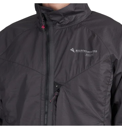Klättermusen Ansur Wind Jacket (Schwarz)