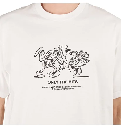 Carhartt WIP x Relevant Parties Vol 2 T-Shirt (Weiß / Schwarz)
