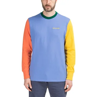 Aimé Leon Dore LS Color Blocked Tee (Blau)