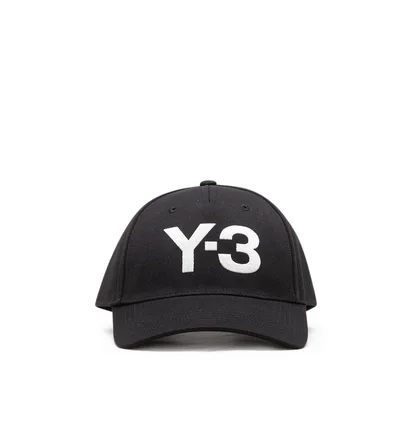 adidas Y-3 Logo Cap (Schwarz / Weiß)