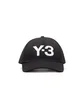 adidas Y-3 Logo Cap (Schwarz / Weiß)