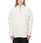 Nike WMNS Quarter-Zip Fleece Sweatshirt (Creme)