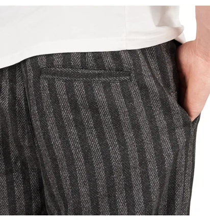 Pleasures Control Striped Easy Pants (Schwarz)