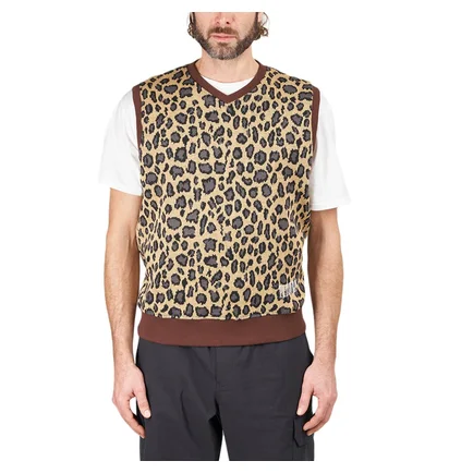 Pleasures Survival Sweater Vest (Braun)