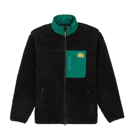 Aimé Leon Dore Full Zip Polar Fleece Jacket (Schwarz)