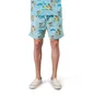Aimé Leon Dore Block Party Swim Trunks (Blau)