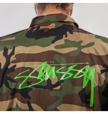 Stüssy Camo Cruise Coach Jacket (Camo)