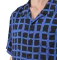 Stüssy Hand Drawn Grid Shirt (Blau / Schwarz)