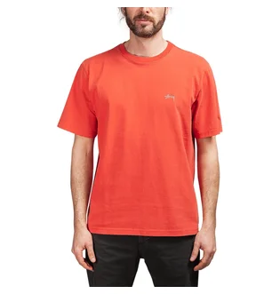Stüssy Stock S/SL Crew (Rot)
