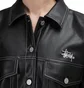 Stüssy WMNS PU Trucker Dress (Schwarz)