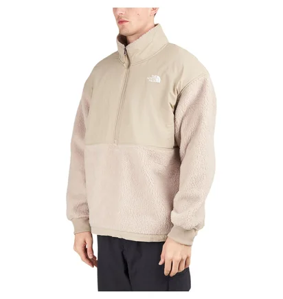 The North Face Platte Sherpa 1/4 Zip (Creme)