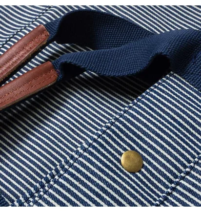 Vans Vault Hickory Stripe Tote Bag Mt Vernon (Blau / Weiß)