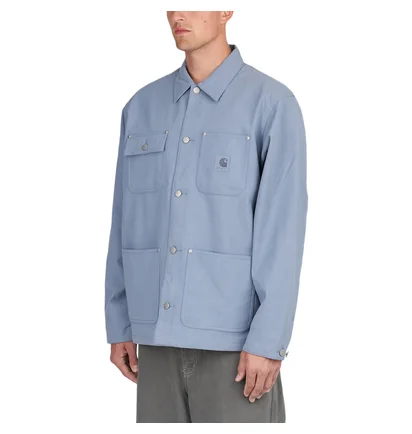 Carhartt WIP Suede Michigan Coat (Hellblau)