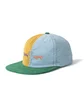 Brain Dead Corduroy Color-Blocked Strap Back (Blau / Gelb)