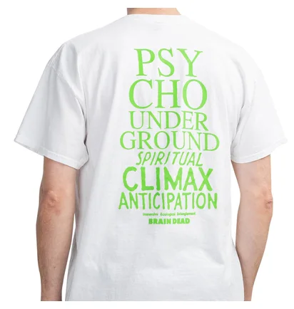 Brain Dead Media Works T-Shirt (Weiß)