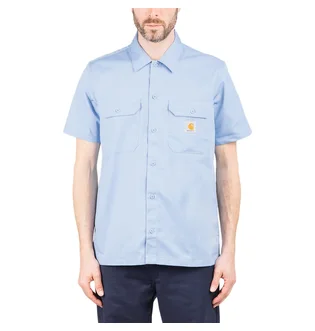 Carhartt WIP Master Short Sleeve Shirt (Blau)