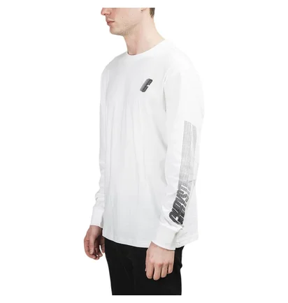 Chrystie NYC Race C Logo Longsleeve (Weiß)