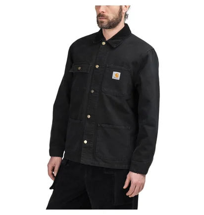 Carhartt WIP Michigan Coat (Vintage Schwarz)