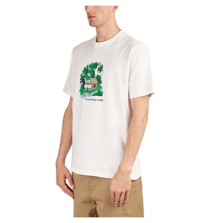 Carhartt WIP S/S Cabin T-Shirt (Weiß)