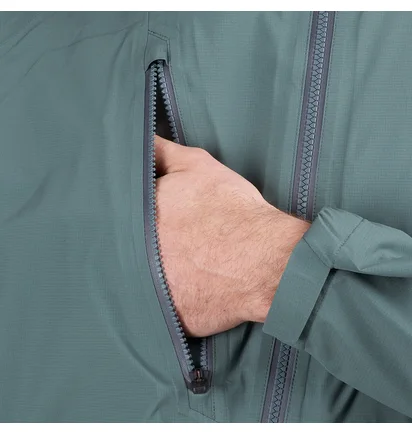 Snow Peak 3 Layer Rain Jacket (Grün)