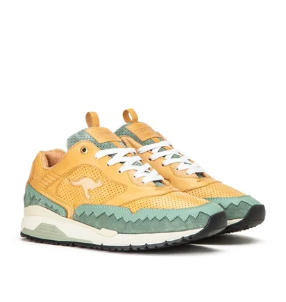 Kangaroos x Footshop Flip 2.0 Ultimate 3 (Beige / Türkis)