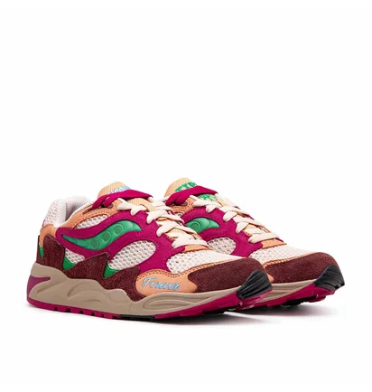 Saucony x JaeTips Grid Shadow 2 (Braun / Multi)