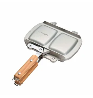 Snow Peak Tramezzino Sandwich Maker (Silber)