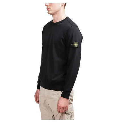 Stone Island Garment Dyed Crew Sweat (Navy)