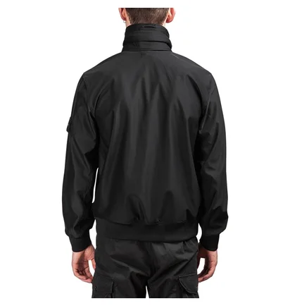 Stone Island Light Overcoat ''Ghost Piece'' (Schwarz)