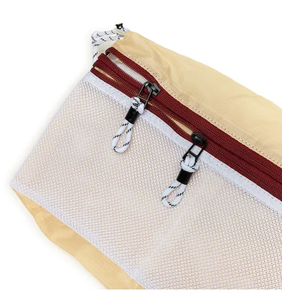 Taikan Sacoche Large Bag (Creme / Weiß / Rot)