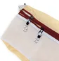 Taikan Sacoche Large Bag (Creme / Weiß / Rot)