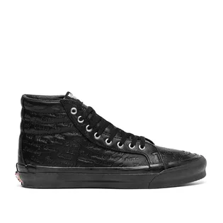 Vans Vault x Jim Goldberg UA OG SK8-Hi LX (Schwarz)