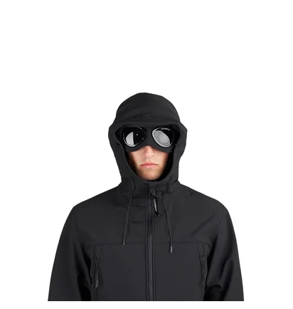 C.P. Company Shell-R Goggle Jacket (Schwarz)